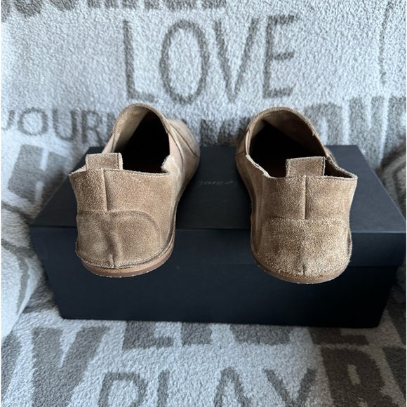 Marsell Strasacco Elastic Slippers Hazelnut Suede Loafers 45/12 - Picture 3 of 11